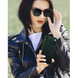 ivoler Coque Magnétique pour iPhone 17 Pro Max, Compatible avec MagSafe, [Protection Antichoc Militaire] Translucide Mat Arrière