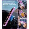 ivoler Coque Magnétique pour iPhone 17 Pro Max, Compatible avec MagSafe, [Protection Antichoc Militaire] Translucide Mat Arrière