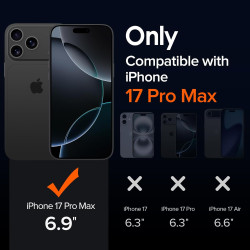 ivoler Coque Magnétique pour iPhone 17 Pro Max, Compatible avec MagSafe, Translucide Mat Arrière Étui de Protection en Silicone 
