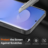 ivoler Magnétique Coque pour Samsung Galaxy S25 FE 5G, avec 2 Pièces Verre Trempé, Anti-Jaunissement Protection Militaire Étui d