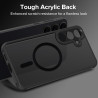 ivoler Magnétique Coque pour Samsung Galaxy S25 FE 5G, avec 2 Pièces Verre Trempé, Anti-Jaunissement Protection Militaire Étui d