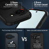 ivoler Magnétique Coque pour Google Pixel 9a, avec 2 Pièces Verre Trempé, Anti-Jaunissement Protection Militaire Étui de Mince B