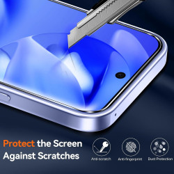 ivoler Magnétique Coque 3 en 1 Compatible avec Google Pixel 9a - Étui Antichoc avec Protection Militaire, 2 Pièces Verre Trempé,