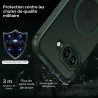 ivoler Coque Magnétique pour Google Pixel 9a, Compatible avec MagSafe, Translucide Mat Arrière Étui de Protection en Silicone Li