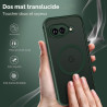 ivoler Coque Magnétique pour Google Pixel 9a, Compatible avec MagSafe, Translucide Mat Arrière Étui de Protection en Silicone Li