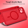 ivoler Coque Magnétique pour iPhone 13, Compatible avec Magsafe, 2 Pièces Verre Trempé - Étui Antichoc avec Protection Militaire