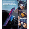 ivoler Coque Magnétique pour iPhone 13, Compatible avec Magsafe, 2 Pièces Verre Trempé - Étui Antichoc avec Protection Militaire