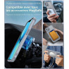 ivoler Coque Magnétique pour iPhone 13, Compatible avec Magsafe, 2 Pièces Verre Trempé - Étui Antichoc avec Protection Militaire
