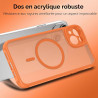 Ivoler coque magnétique pour iphone 13, compatible avec magsafe, 2 pièces verre trempé - étui antichoc avec protection militaire