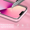ivoler Coque Magnétique pour iPhone 13, Compatible avec Magsafe, 2 Pièces Verre Trempé - Étui Antichoc avec Protection Militaire