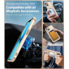 ivoler Coque Magnétique pour iPhone 13 6.1 Pouces, Compatible avec MagSafe, [Protection Antichoc Militaire] Translucide Mat Arri