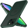 ivoler Coque Magnétique pour iPhone 13 6.1 Pouces, Compatible avec MagSafe, [Protection Antichoc Militaire] Translucide Mat Arri