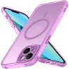 ivoler Coque Magnétique pour iPhone 13 6.1 Pouces, Compatible avec MagSafe, [Protection Antichoc Militaire] Translucide Mat Arri