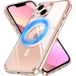 ivoler Coque Magnétique pour iPhone 13 6.1 Pouces, Compatible avec MagSafe, [Anti-Jaunissement] [Protection Antichoc Militaire] 