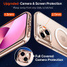 ivoler Coque Magnétique pour iPhone 13 6.1 Pouces, Compatible avec MagSafe, [Anti-Jaunissement] [Protection Antichoc Militaire] 