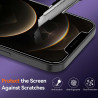ivoler Coque Magnétique pour iPhone 12 Pro Max, Compatible avec Magsafe, 2 Pièces Verre Trempé - Étui Antichoc avec Protection M