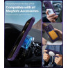 ivoler Coque Magnétique pour iPhone 12 Pro Max, Compatible avec Magsafe, 2 Pièces Verre Trempé - Étui Antichoc avec Protection M