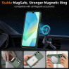 Pnakqil Coque pour Samsung Galaxy A16 5G/4G Compatible avec MagSafe,Givré Translucide Magnétique Housse mit 2 Verre Trempé,Antic