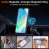 Pnakqil Coque pour Samsung Galaxy A16 5G/4G Compatible avec MagSafe,Givré Translucide Magnétique Housse mit 2 Verre Trempé,Antic