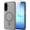 Pnakqil Coque pour Samsung Galaxy A17 5G/4G Compatible avec MagSafe,Givré Translucide Magnétique Housse mit 2 Verre Trempé,Antic