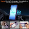 Pnakqil Coque pour Samsung Galaxy A17 5G/4G Compatible avec MagSafe,Givré Translucide Magnétique Housse mit 2 Verre Trempé,Antic