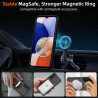 Pnakqil Coque pour Samsung Galaxy A14 5G/4G Compatible avec MagSafe,Givré Translucide Magnétique Housse mit 2 Verre Trempé,Antic