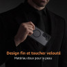 Coque pour Samsung Galaxy S21 Plus/ S21+ 5G Compatible avec MagSafe avec 2 Verre Trempé, Magnétique Etui Translucide Mat Arrière