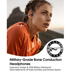 Casque Conduction Osseuse | Open Ear Casque