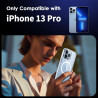 Coque Magnétique pour iPhone 13 Pro avec 2 Verres Trempés et 2 Caméra Protecteur, Compatible avec MagSafe, Étui Aimantée Anticho