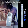 Coque Magnétique pour iPhone 13 Pro avec 2 Verres Trempés et 2 Caméra Protecteur, Compatible avec MagSafe, Étui Aimantée Anticho