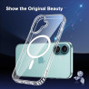 Coque Magnétique pour iPhone 16 Plus avec 2 Verres Trempés et 2 Caméra Protecteur, Compatible avec MagSafe, Étui Aimantée Antich
