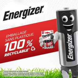 Energizer Max Piles AAA (Lot de 14) - Micro LR03 Alcaline 1,5 V - Énergie Longue durée - Idéales pour Les appareils du Quotidien