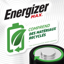 Energizer Max Piles AA (Lot de 14) - Mignon LR6 Alcaline 1,5 V - Énergie Longue durée - Idéales pour Les appareils du Quotidien 