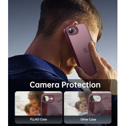 FLLAO Coque pour iPhone 17e /iPhone 16e avec 2 Pièces de Verre Trempé, Protection Complète de l'appareil Photo,Antichoc Antirayu