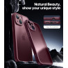 FLLAO Coque pour iPhone 15 avec 2 Pièces de Verre Trempé, Militaire Étui de Mince Bumper Housse, Silicone en Gel TPU Souple Comp