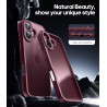 FLLAO Coque pour iPhone 16 avec 2 Pièces de Verre Trempé, Militaire Étui de Mince Bumper Housse, Silicone en Gel TPU Souple Comp