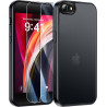 FLLAO Coque Compatible avec iPhone SE 2022/2020, iPhone 8/7 et 2 Verres Trempés, Protection Antichoc Qualité Militaire, Anti-Jau