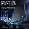 FLLAO Coque Compatible avec iPhone X/XS et 2 Pièces Verre Trempé, Protection Antichoc Qualité Militaire, Anti-Jaunissement étui 