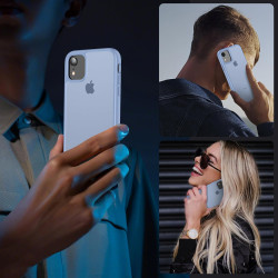 FLLAO Mat Coque Compatible avec iPhone XR et 2 Pièces Protection Verre Trempé,Protection Antichoc Qualité Militaire,Anti-Jauniss