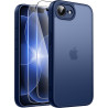 FLLAO Coque pour iPhone 17e /iPhone 16e avec 2 Pièces de Verre Trempé, Protection Complète de l'appareil Photo,Antichoc Antirayu