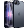 FLLAO Coque pour iPhone 17e /iPhone 16e avec 2 Pièces de Verre Trempé, Protection Complète de l'appareil Photo,Antichoc Antirayu