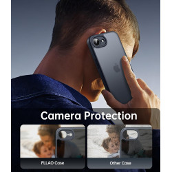 FLLAO Coque pour iPhone 17e /iPhone 16e avec 2 Pièces de Verre Trempé, Protection Complète de l'appareil Photo,Antichoc Antirayu