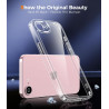 FLLAO Coque pour iPhone 17e /iPhone 16e avec 2 Pièces de Verre Trempé, Protection Complète de l'appareil Photo,Antichoc Antirayu