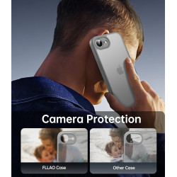 FLLAO Coque pour iPhone 17e /iPhone 16e avec 2 Pièces de Verre Trempé, Protection Complète de l'appareil Photo,Antichoc Antirayu