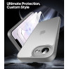 FLLAO Coque pour iPhone 17e /iPhone 16e avec 2 Pièces de Verre Trempé, Protection Complète de l'appareil Photo,Antichoc Antirayu