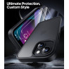 FLLAO Coque pour iPhone 13/iPhone 14 6,1 Pouces, avec 2 Pièces de Verre Trempé, Militaire Étui Antichoc Antirayures, Housse de T
