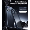 FLLAO Coque pour iPhone 15 avec 2 Pièces de Verre Trempé, Militaire Étui de Mince Bumper Housse, Silicone en Gel TPU Souple Comp