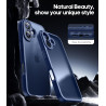 FLLAO Coque pour iPhone 17 avec 2 Pièces de Verre Trempé, Militaire Étui de Mince Bumper Housse, Silicone en Gel TPU Souple Comp