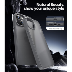 FLLAO Coque pour iPhone 13/iPhone 14 6,1 Pouces, avec 2 Pièces de Verre Trempé, Militaire Étui Antichoc Antirayures, Housse de T