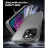 FLLAO Coque pour iPhone 13/iPhone 14 6,1 Pouces, avec 2 Pièces de Verre Trempé, Militaire Étui Antichoc Antirayures, Housse de T